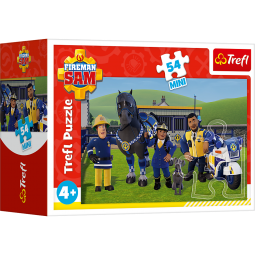 STRAŻAK SAM Z DRUŻYNĄ PUZZLE 54 EL. TREFL 19759